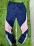PANTALON OLIMPIQUE DE LYON AZUL DETALLES ROSA - comprar online