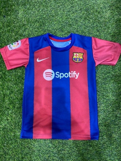 CAMISETA DE BARCELONA TITULAR NIÑO