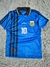 Camiseta retro de fútbol de Argentina, modelo AFA 1994, color azul con detalles en negro y el número 10.