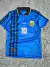 Camiseta retro de fútbol de Argentina, modelo AFA 1994, color azul con detalles en negro y el número 10.
