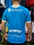 Camiseta de Racing "Dueño de una Pasión" en color turquesa, vista desde atrás, con logotipos de Hipotecario y Olympikus.