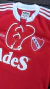 Camiseta retro de Independiente año 1995, color rojo, con detalles en blanco y el escudo del club.