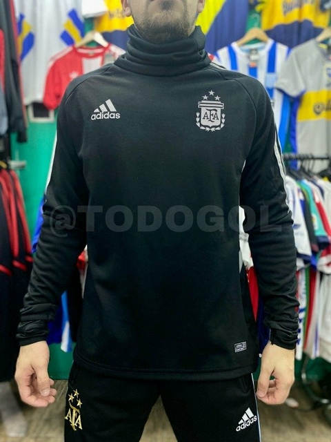 BUZO POLERA DE ARGENTINA COLOR NEGRO