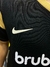 Camiseta negra de fútbol del San Lorenzo, con logo de Nike y el nombre "brub" en la parte frontal.