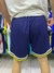 Short de Boca Juniors de Nike, color azul marino con detalles en blanco y amarillo, visto desde atrás.