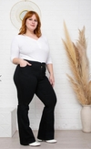 JEAN ELASTIZADO OXFORD T/ESPECIAL NEGRO DAMA