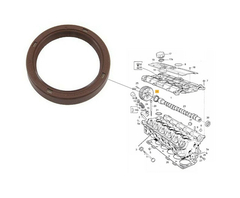 Retentor Eixo Escape Volvo Motor B5234T5