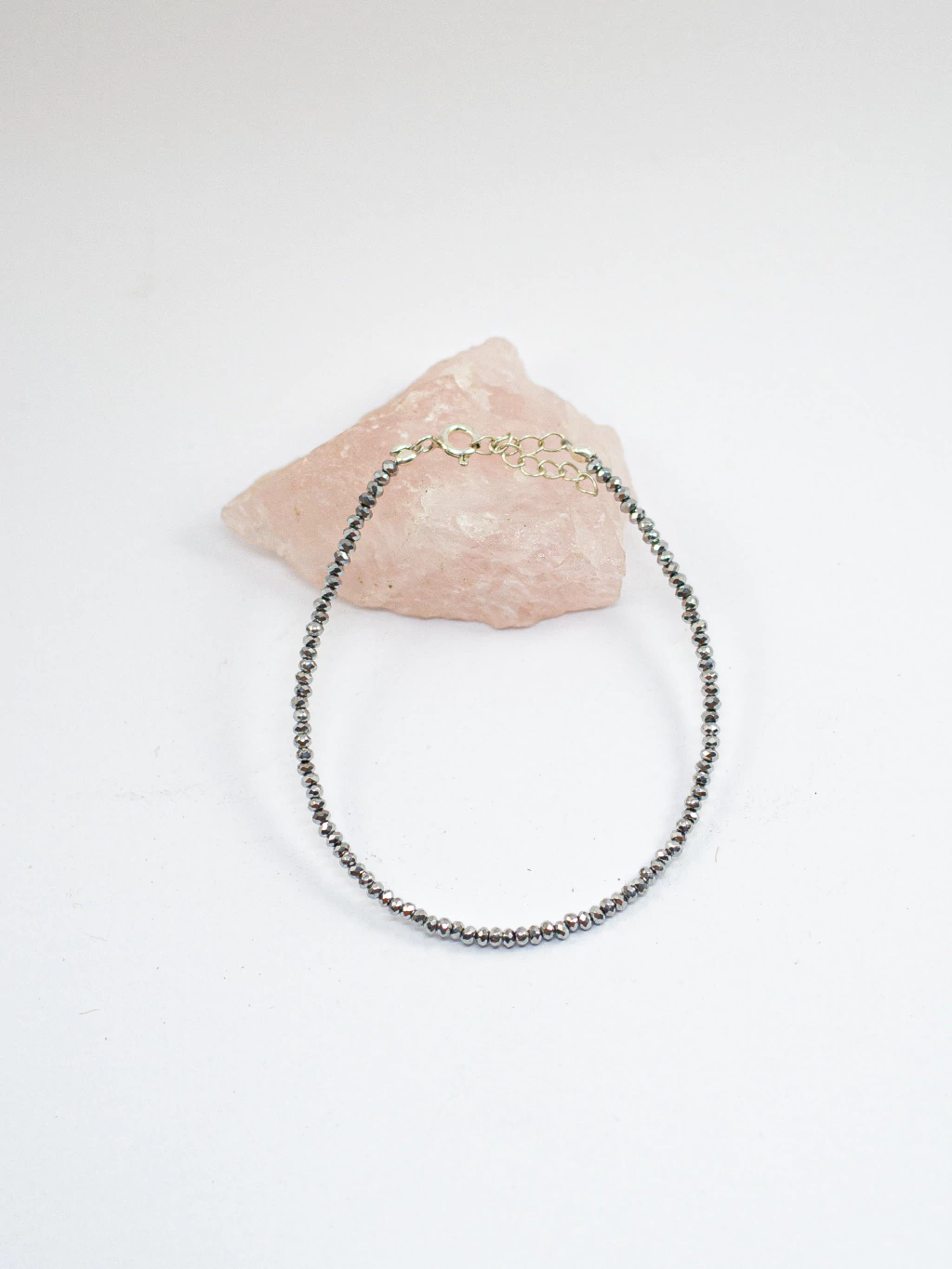 Pulseira Cristal Prata