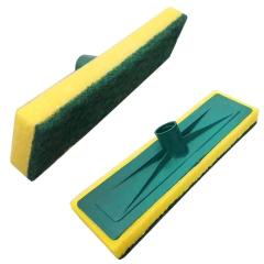 RODO ESPUMA LIMPA AZULEJO PLASTICO VERDE E AMARELO ABRASIVO - DSR na internet