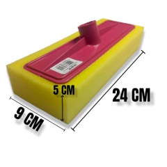 RODO PASSA CERA PLÁSTICO EM PISO COM ESPUMA AMARELA - DSR na internet