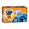 APARELHO INSETICIDA SBP ELETRICO COM 4 PASTILHAS AZUL 12 HORAS