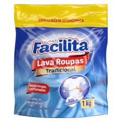 SABÃO EM PÓ 800G FACILITA AUDAX