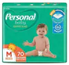 FRALDA DESCARTAVEL PROTECT SEC HIPER PERSONAL BABY 1 PACOTE TAMANHO M COM 70UN