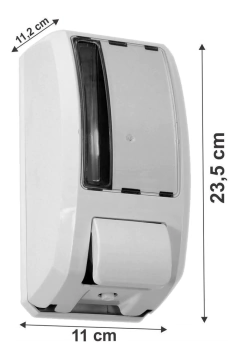 SABONETEIRA RESERVATÓRIO-SABONETE E ÁLCOOL EM GEL  ABS J9A ELITE  900ML JSN - comprar online