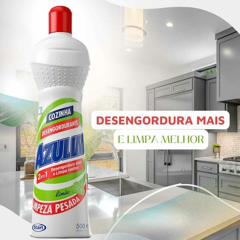 MULTIUSO DESENGORDURANTE LIMPEZA PESADA COZINHA AZULIM START 500 ML