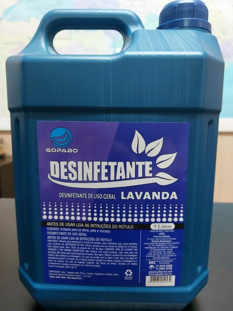 DESINFETANTE 5 LITROS LAVANDA - GOPABO