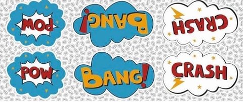 Tecido - Crash Bang Pow