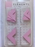 Aplique para Scrapbook - Cantoneira Rosa