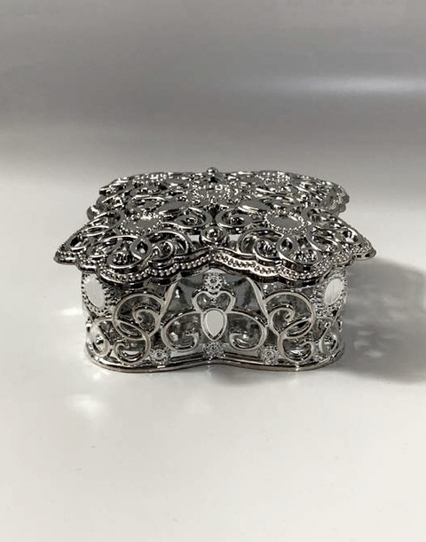 Mini Porta Jóias - Prateado