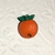 Botão Formato Laranja