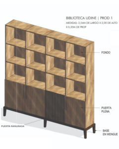 BIBLIOTECA UDINE - comprar online