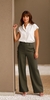 CALÇA PANTALONA DE LINHO - carly elegance