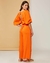 Macacão Pantalona Viscose Encorpada Balonê Laranja - TuttiStore | Moda Feminina Casual