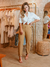 Cinto Caramelo Fivela Dourada - comprar online