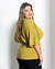 Blusa Bata Envelope Plus Size Ocre - comprar online