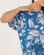 Blusa Morcego Viscose Estampa Azul - TuttiStore | Moda Feminina Casual