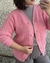 Casaco Tricot Botões na internet