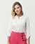 Camisa Algodão Classic botões Pérola