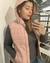 Colete Puffer Rosa Capuz na internet