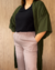 Kimono Longo Viscolinho Plus Size - TuttiStore | Moda Feminina Casual