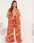 Kimono Alongado Viscose Creponada Estampado - TuttiStore | Moda Feminina Casual