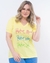 Blusa Malha Positive Plus Amarela