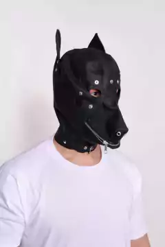 Máscara Wolf Simil Cuero - comprar online