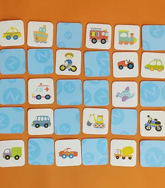 Juego de Memoria - Transportes - comprar online