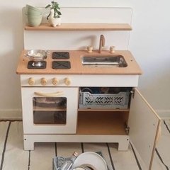 Cocinita con estante