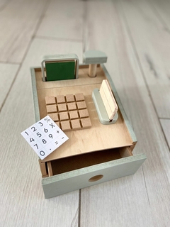 Caja registradora de madera en internet