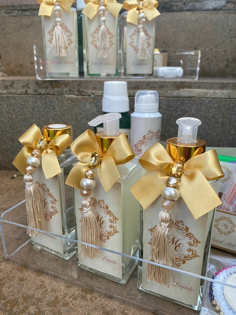 KIT TOALETE ACRÍLICO COMPLETO