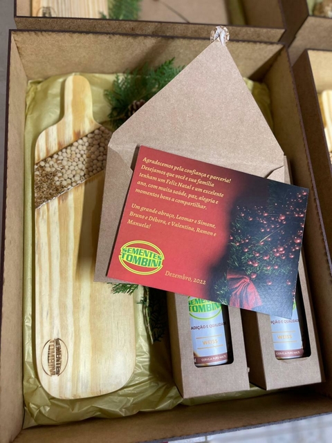 Caixa Kit corporativo - Tamanho personalizado