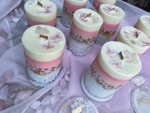 Vela personalizada em resina - tamanho G