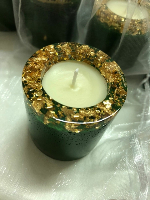 Vela em resina - tamanho P