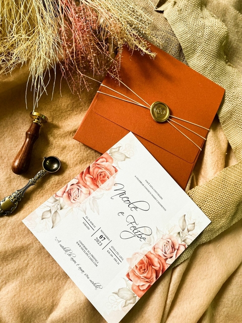 Convite Nicole & Felipe