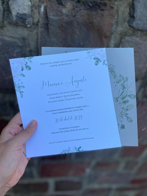 Convite Maiara & Augusto