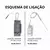Conversor de Temperatura PT100 para Corrente 4 a 20mA mod.BIG2203 - loja online