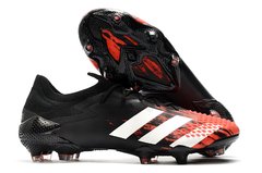 Chuteira Adidas Predator 20.1 Low  " Preta / Vermelha "