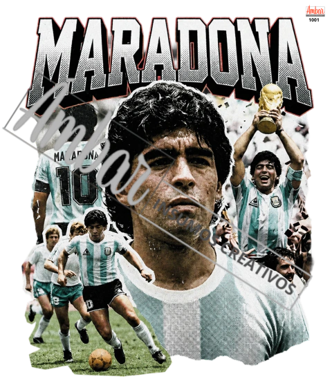 TRANSFER COLOR AMBAR 1001 MARADONA