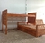 Cama Puente en L maciza + cajones +baranda - tienda online
